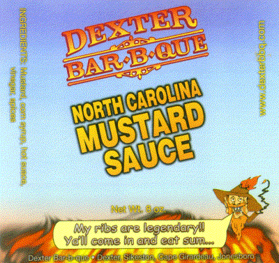 Dexter Bar-B-Que North Carolina Mustard Sauce